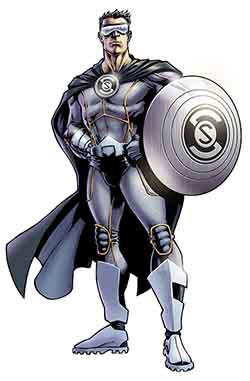 Puronics Silver Shield Final Pose Logo